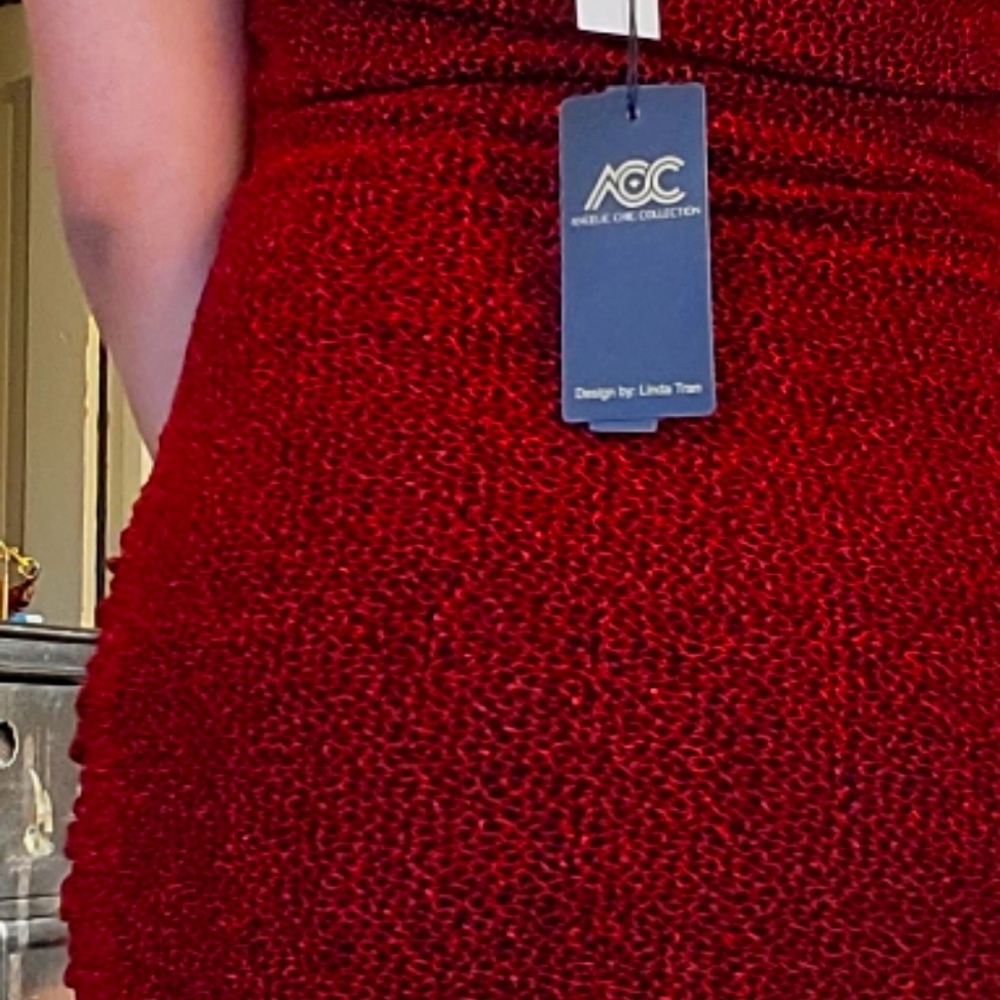 Red dress
